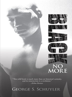 cover image of Black No More